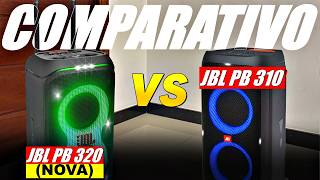 NOVA PARTYBOX 320 ou PARTYBOX 310 Qual a MELHOR [upl. by Ahsaetan]