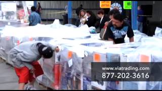 300 Pallet Blowout Event  Via Trading Wholesale Supplier [upl. by Nace]