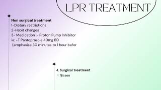 LPR Treatment [upl. by Lladnik428]