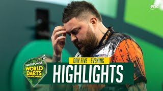 TIEBREAK DRAMA Day Five Evening Highlights  202425 Paddy Power World Darts Championship [upl. by Gilmour]