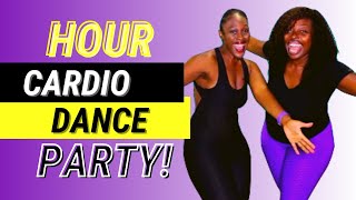 Full Body Cardio Dance Workout for ALL Levels  Get Fit in under an HOUR [upl. by Rastus]