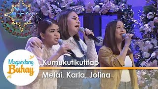 Magandang Buhay Momshies Janine Sheena and the TNT Boys perform quotKumukutikutitapquot [upl. by Gabriela]