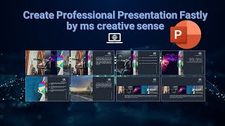 Create Profesional Presentation Fastly by ms creative sense [upl. by Medorra]