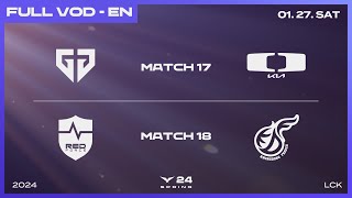 GEN vs DK  NS vs KDF  2024 LCK Spring Split [upl. by Yrtsed]