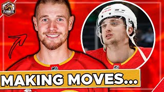 Flames make MULTIPLE moves They have done it AGAIN  Calgary Flames News [upl. by Annohsal]