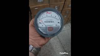 DWYER INSTRUMENTS MAGNEHELIC DIFFERENTIAL PRESSURE GAUGE RANGE 0 TO 5 INCH WC [upl. by Swartz]