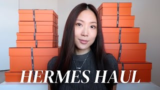 HERMES UNBOXING HAUL [upl. by Huldah202]