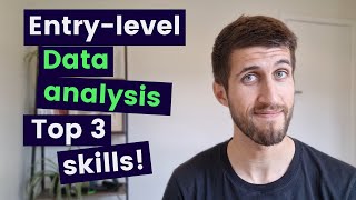 Data analysis careers  Top 3 skills for entrylevel data analysts [upl. by Ahsaela]