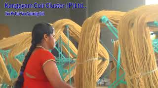 Two Ply Coir Yarn  Kangayam Coir Cluster Private Limited [upl. by Ybbil]