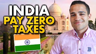 How Indians Can Pay ZERO Taxes Legally India Taxes and India Tax Residency Explained in 2022 [upl. by Kassel]