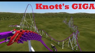 Knotts Berry Farm Expansion Project  Ghost Town Giga Coaster POV [upl. by Mashe178]