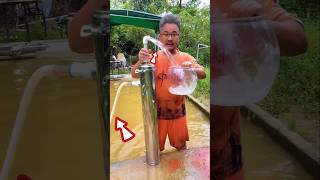 sludge water cleaning machine 😱 shortsfeed viralshort viralvideo [upl. by Eelyrehc364]