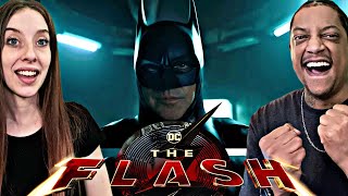 THE FLASH  TRAILER REACTION  IS THIS A FLASH OR BATMAN MOVIE  MICHAEL KEATON IS BACK 🦇🤯😱 [upl. by Artiek]