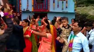 Kumauni shadi dance video Almora  UB music Production [upl. by Hannahoj]