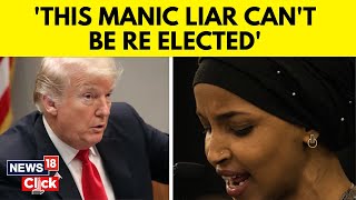 Ilhan Omar Condemns Trump’s False Claim About Haitian Immigrants Calls Rhetoric Dangerous  N18G [upl. by Shanna]