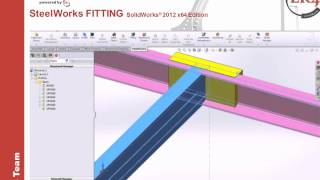 SolidWorks PLUG IN  EK4 SteelWorks  Es4 [upl. by Risteau]