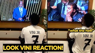 They filmed Vinicius Jrs live reaction of the Ballon dOr 2024 winner  Real Madrid News [upl. by Anaidni251]