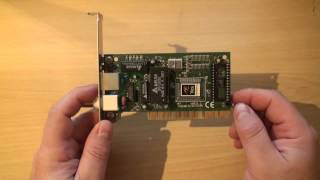 Tarjeta Ethernet PCI BNCRJ [upl. by Lind931]