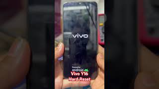 Vivo Y16  How To Hard Reset Factory Reset [upl. by Araet]