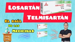 Losartán y Telmisartán  El Baúl de las Medicinas  Ep 3 T1 losartan telmisartan presionalta [upl. by Ramirolg114]