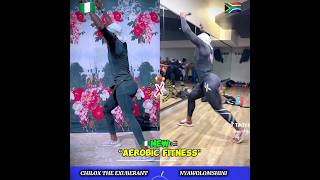 Aerobic Fitness 🇳🇬 X 🇿🇦 viral fyp fitness trending chiloxtheexuberant [upl. by Sisson]