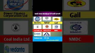 BEST DIVIDEND STOCKS 2024 💥 share market analysis 💥 stock market india 💥 today market news shorts [upl. by Nylessoj]