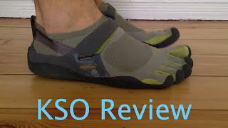 Minimalist Shoes Vibram Five Fingers KSO Review [upl. by Annahvas]