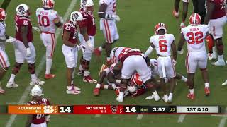 2021 NC State Offense vs Clemson Defense [upl. by Adamek]