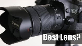 The Best All Around YouTuber Lens for Canon 70D 77D or 80D [upl. by Aileen]