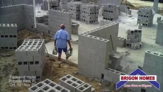 Tradewind Construction Timelapse Brigon Homes 001 [upl. by Schoof]