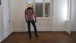 Line Dance Manly Man  Rednex [upl. by Klayman495]