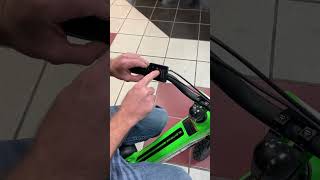 ELEKTRODE ⚡️ new Kawasaki electric bike settings explained How to adjust the power levels [upl. by Adnohryt711]