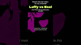 Epic Showdown Luffy vs Enel ⚡  One Piece Recap Promo LuffyvsEnel onepiece StrawHatPirates [upl. by Lokin157]