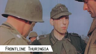 At the Frontline in Thuringia Germany  US Army Raw Footage shot in March amp April 1945 [upl. by Recor]