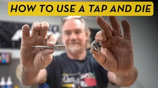 How to Use a Tap and Die Set [upl. by Meehyr]