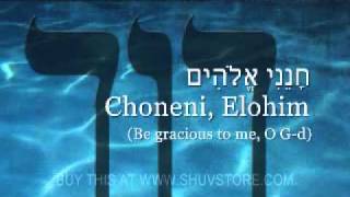 Messianic worship video Choneni Elohim from Psalm 51 Be Gracious to me O Gd Christene Jackman [upl. by Juno711]