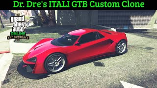 Dr Dres Progen ITALI GTB Custom Build  From the New Dr Dre Agency Heist  Details  GTA 5 Online [upl. by Nnahgaem173]