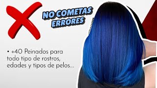 40 Cortes y peinados para pelos AZUL mujer [upl. by Braswell]