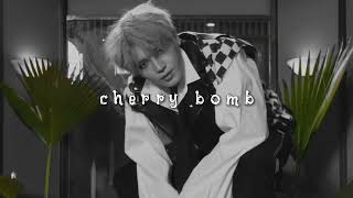 nct 127  cherry bomb slowed  reverb [upl. by Ranson]