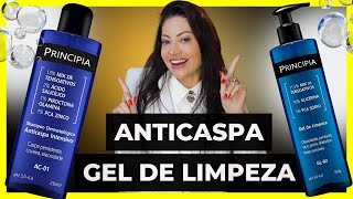 NOVO Shampoo ANTICASPA intensivo PRINCIPIA e GEL DE LIMPEZA GL02 Resenhas  Dra Greice Moraes [upl. by Ahselat]