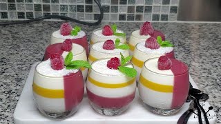 Recette de Panna Cotta  وصفة باناكوتا [upl. by Mungo]