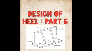 Design of Counterfort Retaining Wall  part 6  design of the heel slab [upl. by Chlo]