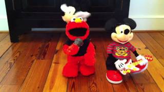 Rock Star Mickey Vs Dance Star Mickey Vs Rock Star Elmo [upl. by Venetis93]