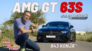 Najjači Mercedes AMG GT 63S E Performance  Jura se fura [upl. by Annyahs]