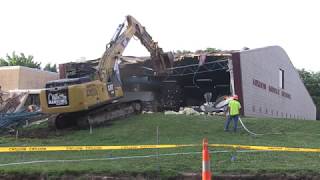 Hixson Library Demolition [upl. by Waly235]