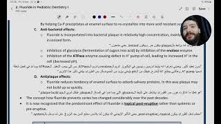 2 Fluoride in Pediatric Dentistry I [upl. by Emmuela]