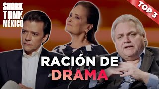 TOP 3 de momentos dramáticos en el tanque 😱 I Lo mejor de Shark Tank México [upl. by Allimak26]