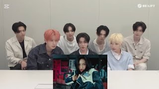 Enhypen reaction to Babymonster DRIP MV [upl. by Assillem]