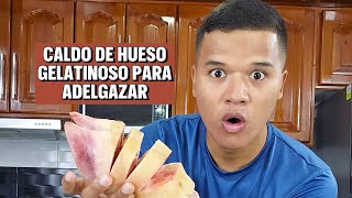 CALDO DE HUESO GELATINOSO PARA ADELGAZAR 🍜🍲 [upl. by Cid]