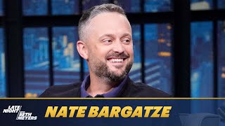 Nate Bargatze on Taking Benadryl Before a StandUp Show and Getting SNL Ideas from Friends [upl. by Arelus]